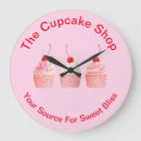 Recherche de cupcakes horloges Baker