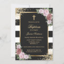 Recherche de blush pink baptême invitations Baptême de fille