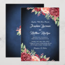 Recherche de marine et de corail mariage invitations Floral