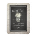Recherche de save the date mariage magnets Noir et blanc