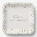 Recherche de baby shower assiettes en papier Décorations