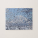 Recherche de neige puzzles Montagne enneigée