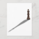 Recherche de roi de jeu cartes postales Échecs