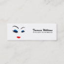 Recherche de affaires de beauté cartes visite Cils