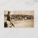 Recherche de cowboy vintage cartes visite Cheval