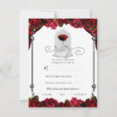 Recherche de argent blanc rouge invitations Floral