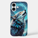 Recherche de lune de loup iphone coques Nuit