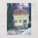 Recherche de le cottage cartes postales Aquarelle