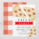 Zoek naar pizza partij posters Rood