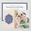 Zoek naar modern housewarming uitnodigingen Blauw