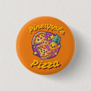 Recherche de pizza drôle badges Amour
