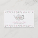 Zoek naar tea visitekaartjes Elegant