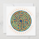 Recherche de labyrinthe vœux cartes Méditation