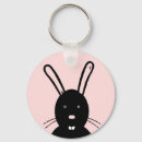 Recherche de lapin noir porteclés Dessin