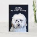 Recherche de chien désolé vœux cartes Blanc