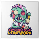 Recherche de zombies carreaux Effrayant