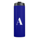 Recherche de bleu de cobalt tasses Monogramme
