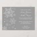 Recherche de gelé invitations Flocons de neige