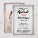Recherche de marbre rose invitations De graduation