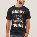 Recherche de anniversaire jumeaux tshirts Papa