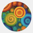 Recherche de cercles concentriques autocollants Pour tous