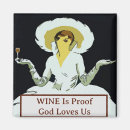 Recherche de bouteille de vin magnets Vintage