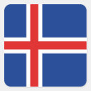 Recherche de islandais autocollants Drapeaux du monde