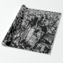 Recherche de manhattan papier cadeau Noir et blanc