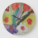 Recherche de murale de tulipe horloges Fleurs