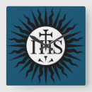 Recherche de symbole religieux horloges Catholique