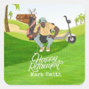 Zoek naar pensionering stickers Golfer