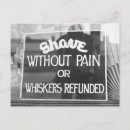 Recherche de rasage cartes postales Barbe