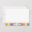 Recherche de crayon coloré vœux cartes Arc en ciel