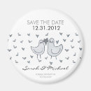 Zoek naar twee vogels uitnodigingen Hart