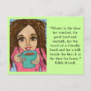 Recherche de confort cartes postales Chocolat chaud