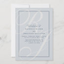 Recherche de monogrammes invitations Moderne