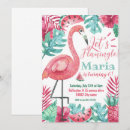 Recherche de flamand rose invitations D'anniversaire tropical