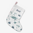 Recherche de tortues chaussette de noël Bleu