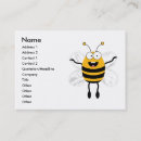 Recherche de dessin d abeille cartes visite Illustration