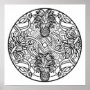 Recherche de coloriage posters Mandala