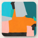 Zoek naar modernisme onderzetters Heldere kleuren