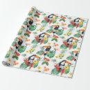Recherche de toucan papier cadeau Fleurs