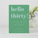 Recherche de vert et bleu invitations Moderne