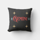 Recherche de gémeaux coussins Zodiaque