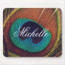 Recherche de paon tapis souris Élégant