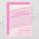 Zoek naar woman uitnodigingen Roze