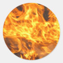 Recherche de brûlure autocollants Feu