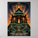 Recherche de hiéroglyphe posters Pyramide