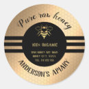 Recherche de abeille vintage autocollants Miel biologique local