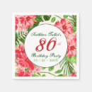 Recherche de hibiscus serviettes Fête d'anniversaire